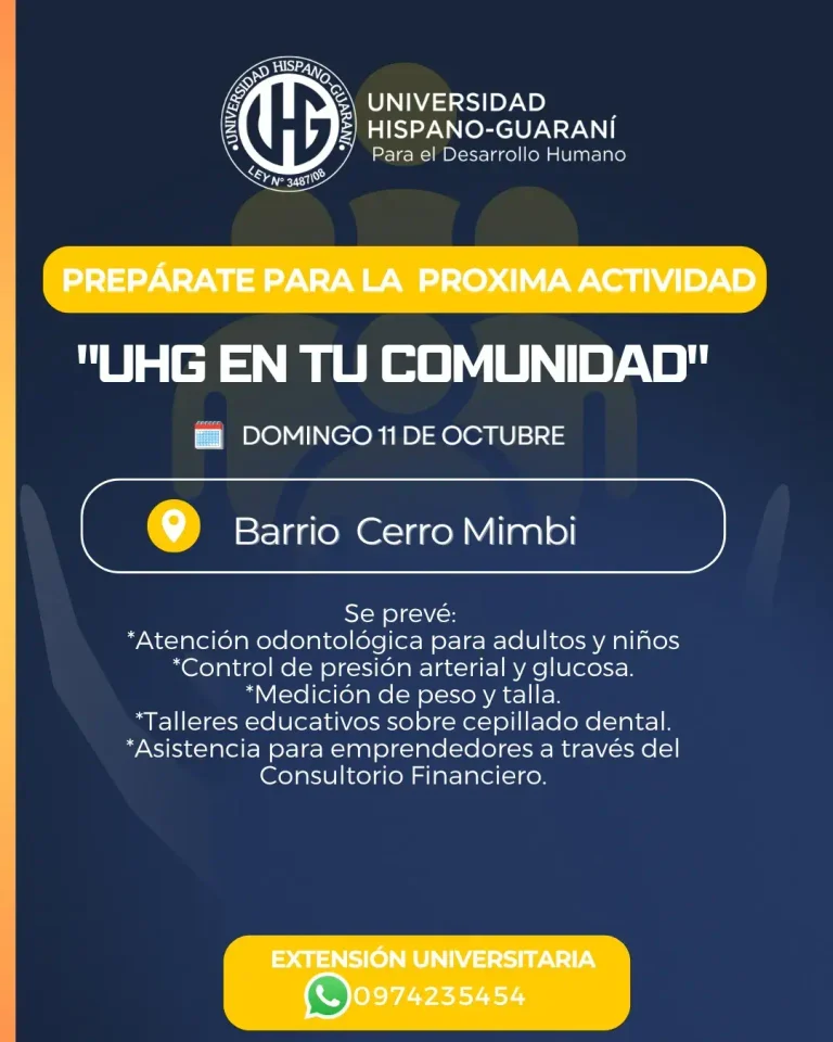 UHG en tu comunidad se prepara para su próxima jornada en Cerro Mimbí